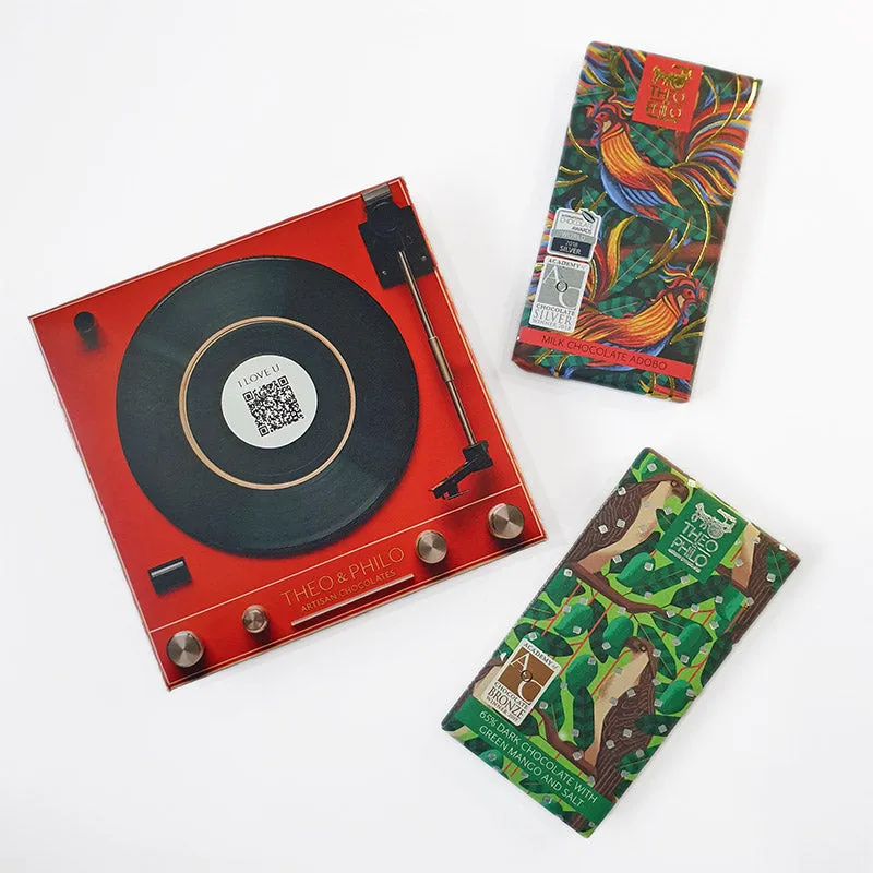Theo & Philo Gift Sets Harana Duet cofanetto 2 cioccolati QR